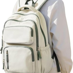 School Backpack for Women Men Lighweght Middle School Bookbag Casual Daypack Classic Collge High School Backpack Waterproof Travel Daypack