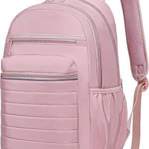 Travel Backpack for Women, Womens Work Backpacks, Backpack rse, Back pack for College Girls, Carry-On Travel Backpacks,Pink Bookbag (Light Pink)